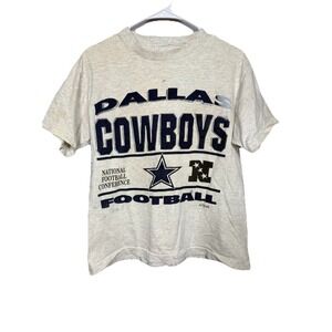 Vintage 1982 Dallas Cowboys Destroyed Trashed NFL Tee Faded‎ Thrashed USA